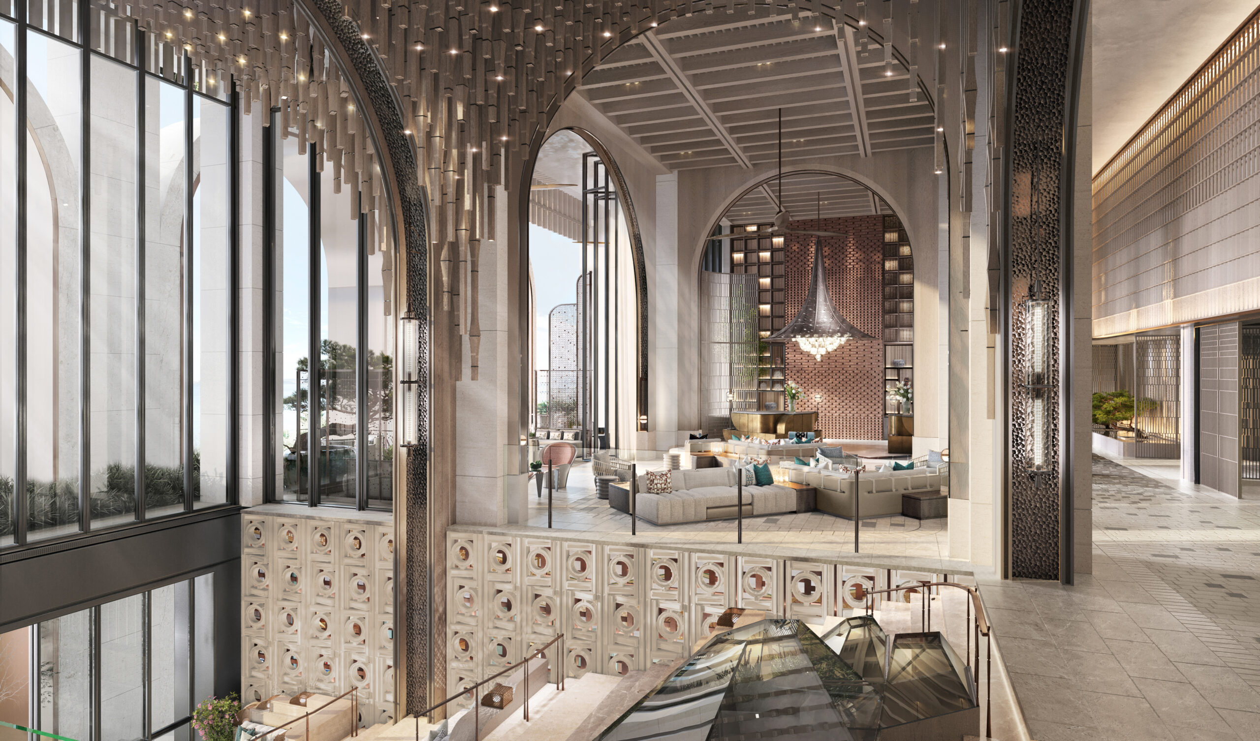 Sảnh check - in và lounge